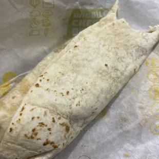 Bean &amp; Cheese Burrito with Green Sauce