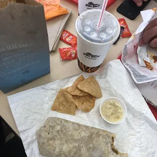 burritos and wraps, food