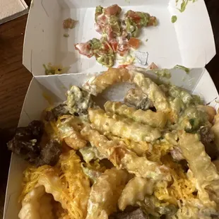 So much for no tomato's and double carne asada.