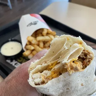 Epic Cali Bacon Burrito
