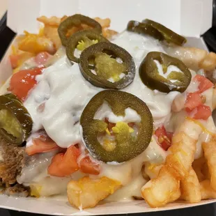 Queso Loaded Fries