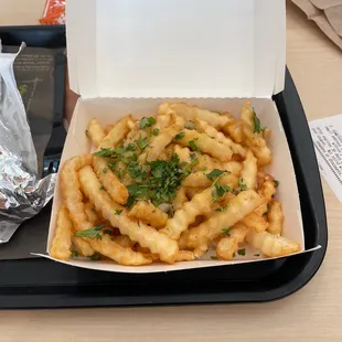 NEW Buttery Garlic Parmesan Fries