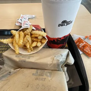 #1 - 2 The Del Tacos Meal