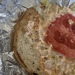 Wire Double Del Cheeseburger WITH A WIRE