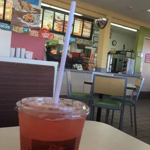 Inside of restaurant smaller then other ones I've been to