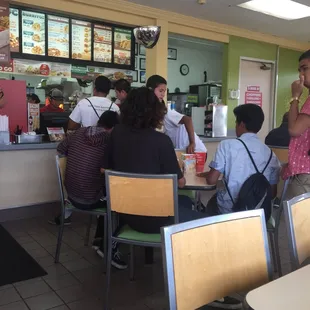 Enough room for even the after school rush.