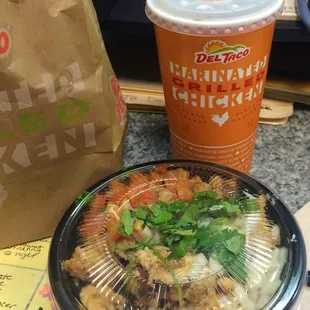 Fresca bowl at work..