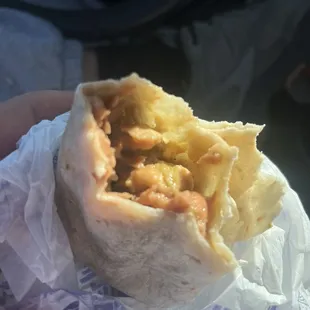 Spicy Grilled "Chicken" Burrito