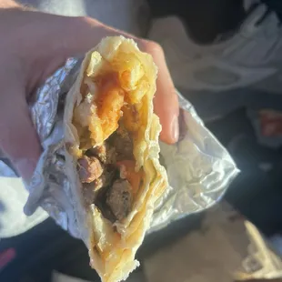 Epic "Queso" Asada Burrito