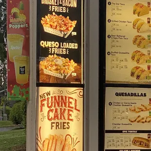 9/20/23 (wed): NEW Funnel Cake Fries!! So gooooood!