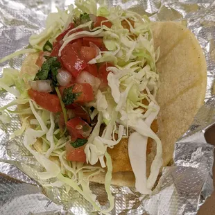 April 18, 2022 - Fish taco