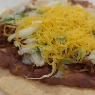 Crunchtada with beef