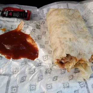 Epic Cali bacon &amp; asada burrito