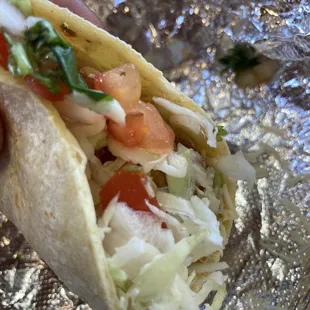 Beer Battered Fish Taco