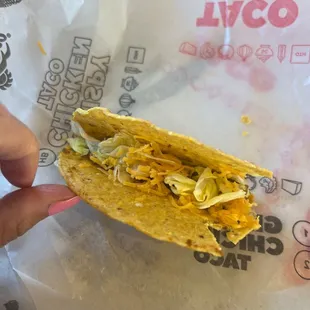1/4 filled tacos in Tuesday
