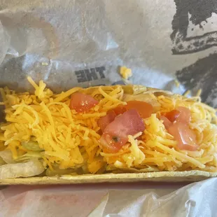 The DelTaco. Other fast food places should really learn from this pic...