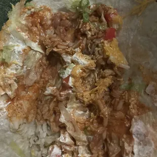 No guac in "8 layer burrito"