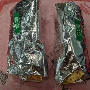 Two Grilled Chicken Stuffed Quesadilla Tacos for $4. And with a $1 off $3+ purchase code, it was almost a BOGO