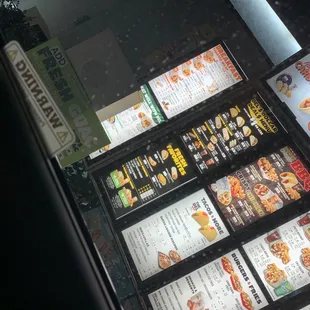 sushi and sashimi, interior