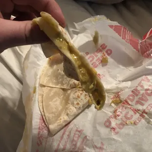 Cheddar Quesadilla