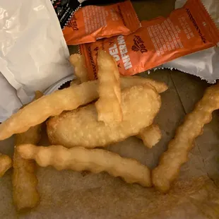 Old cold fries...nasty!