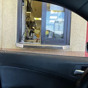 Drive thru window