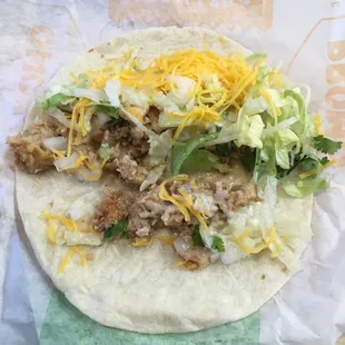 Chicken taco