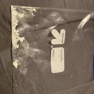 The Kay-5 chemical that dumped out of the shake cup from Del-Taco.