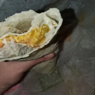 Cheese not melted. Again.