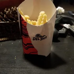 Where TF are my medium fries? Just got ripped off and paid for a medium and got a small order