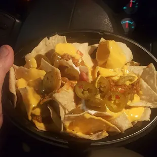 Taco Bell nachos and cheese Grande excelente!
