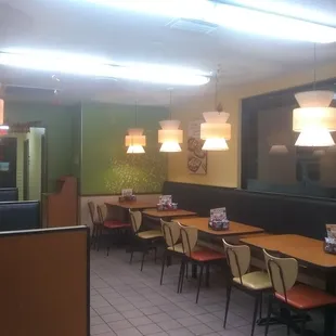 sushi and sashimi, interior