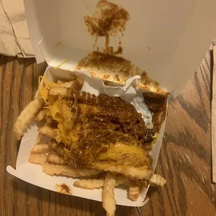 Chili Cheddar Fries