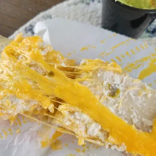 Chicken Quesadilla minus the Chicken