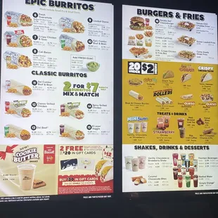 12/7/23 (thu): Drive-Thru Menu Board