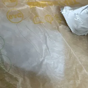Wow a hair in my food unbelievable