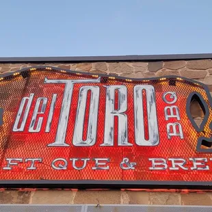 a sign on the side of a building
