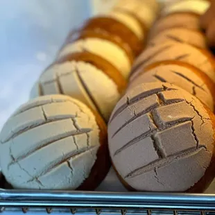 a variety of baked goods