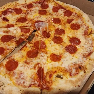 pizza, food