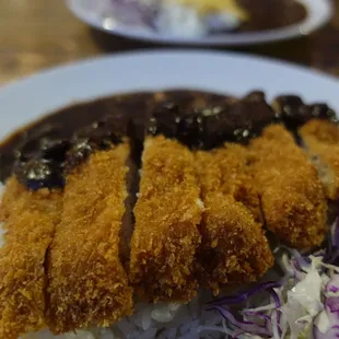 Tonkatsu curry