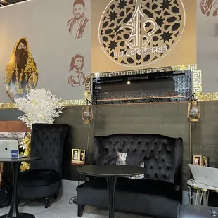 Seating and decor