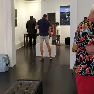 Soft opening at DeLancey Art Gallery