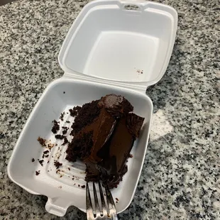 Chocolate cake. Yummy