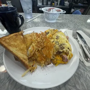 Meat Lover's omelette