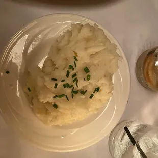 Side of mashed potatoes