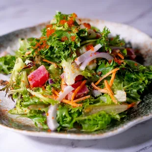 Almond Crusted Tuna Salad