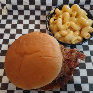 Carolina-Style, Pulled Pork Sandwich