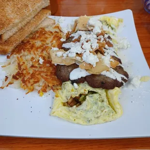Greek omelet