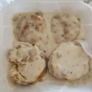 Biscuits and gravy Biscuit and Gravy Breakfast