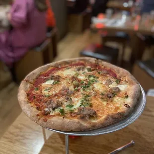 Spicy Fennel Sausage Pizza